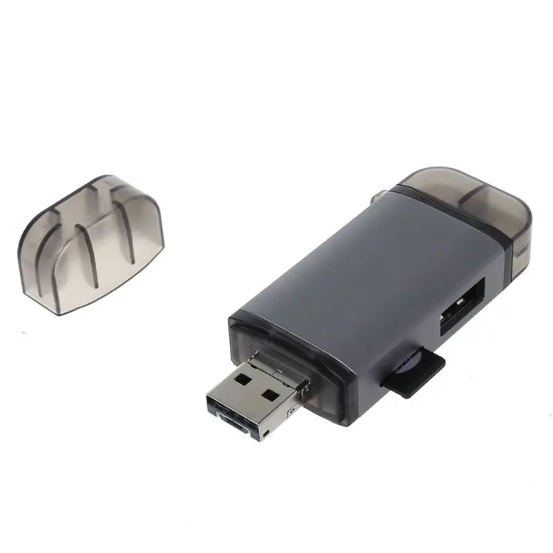 Тип C и Micro USB и USB OTG SD TF кардридер для ПК ноутбук мобильный телефон E65A