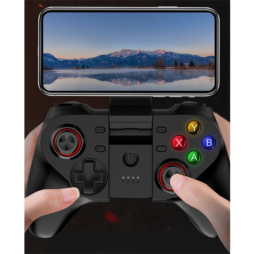 Подарок перезаряжаемый Bluetooth ручка геймпад триггер держатель беспроводной игровой контроллер мобильный телефон джойстик Мода есть курица