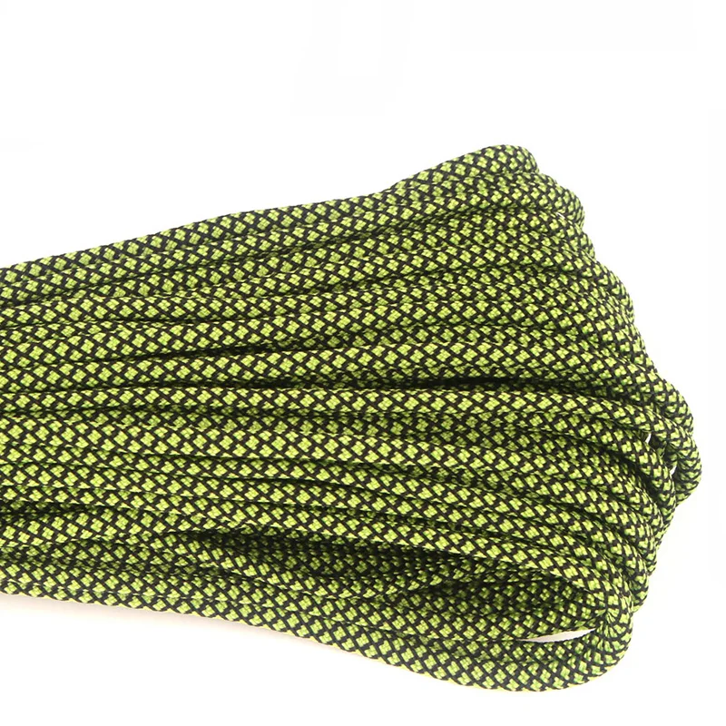 Paracord Rope 100 Meters Diameter 4mm 7 stand Cores Mil Spec Cord Lanyard Climbing Outdoor Camping Survival Tents Braided Paracord