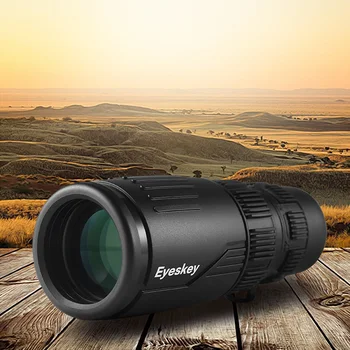 

Eyeskey 8-24x42 Zoom Compact Portable Monocular Waterproof Bak4 Prism Professional Telescope HD Monoculars for Camping Hungting