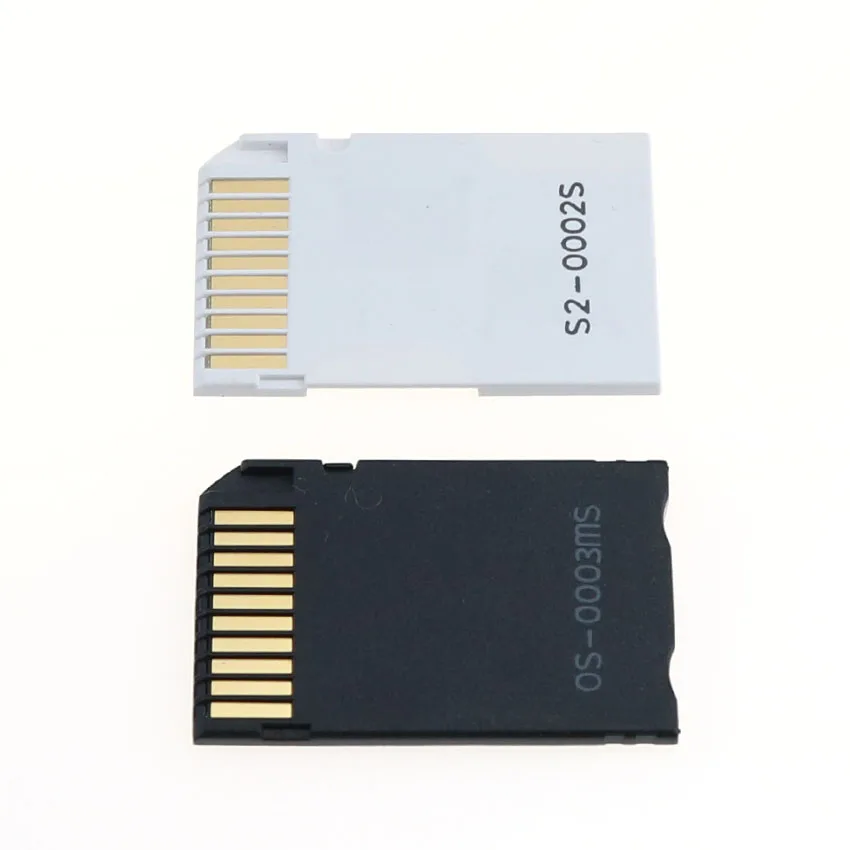 SANOXY Dual Slot MicroSD to MS PRO DUO Adapter for Sony PSP