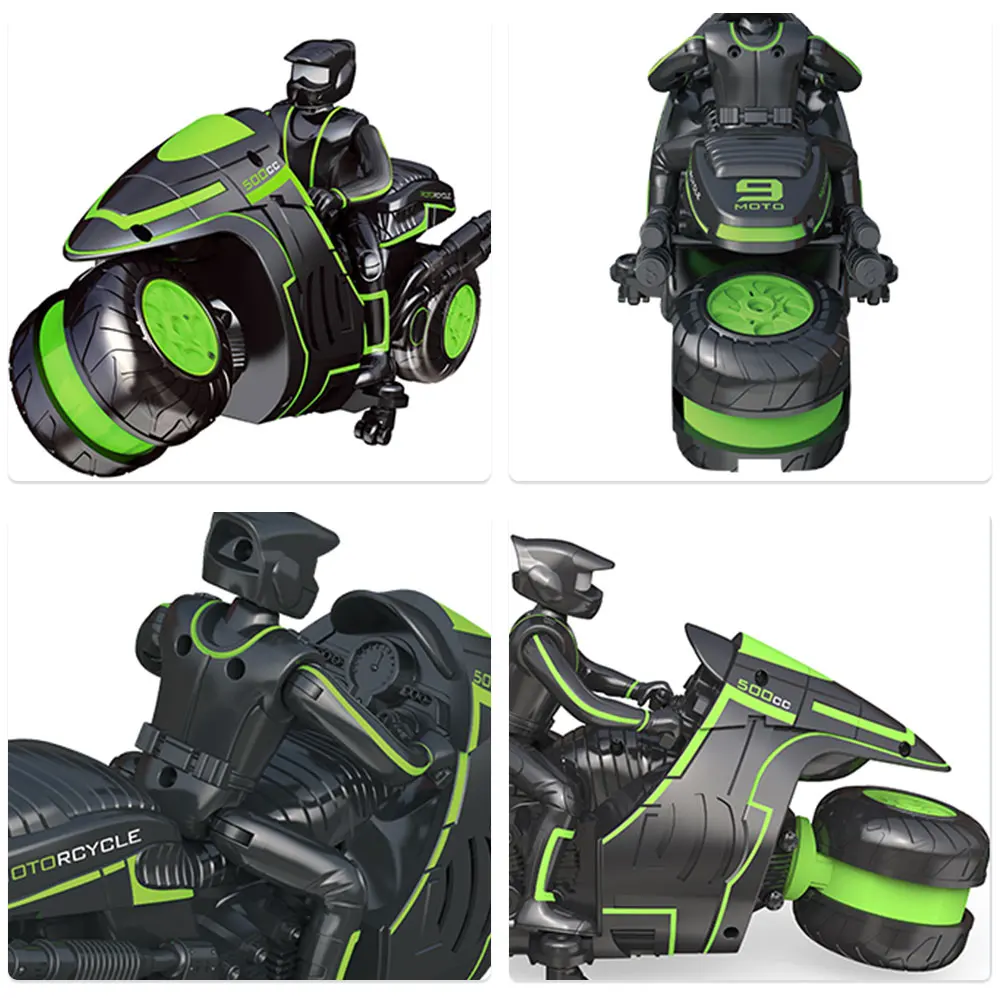 RC трюк мотоцикл 2,4 Ghz 3D вращающийся дрейф трюк гоночный мотоцикл электрический пульт дистанционного управления мальчик RC игрушки для детей