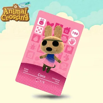 

150 Coco Animal Crossing Card Amiibo Cards Work for Switch NS 3DS Games