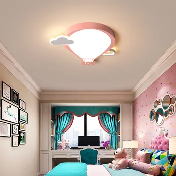 

Modern children's room light simple creative hot air balloon boys and girls room warm eye protection LED bedroom ceiling light