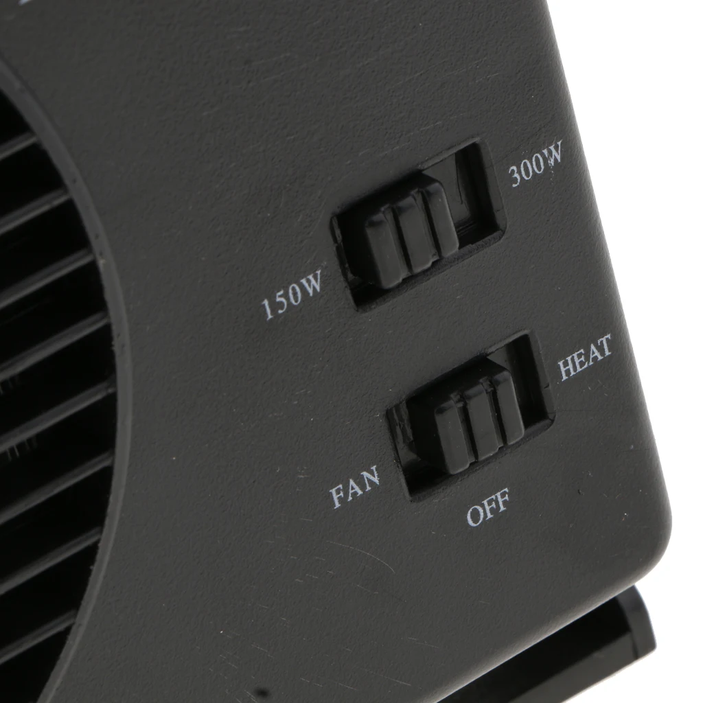 12V 150W Прочный автомобильный обогреватель горячей вентилятор лобового стекла