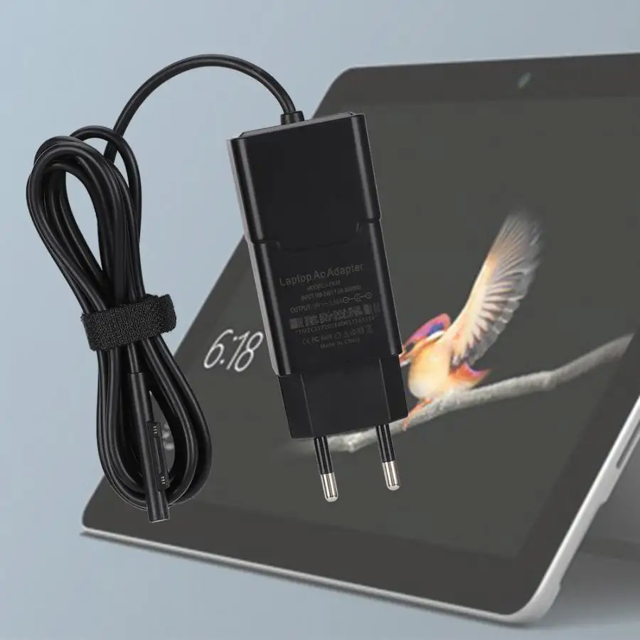 Для microsoft Surface Pro3 Pro4 Tablet 15V 2.58A AC адаптер питания зарядное устройство EU 100-240V адаптер переменного тока