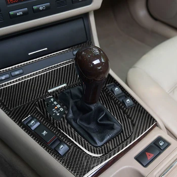 

Accessories Gearbox trim Car Auto Carbon Fiber Ash Tray For BMW E46 4DR 1998-05