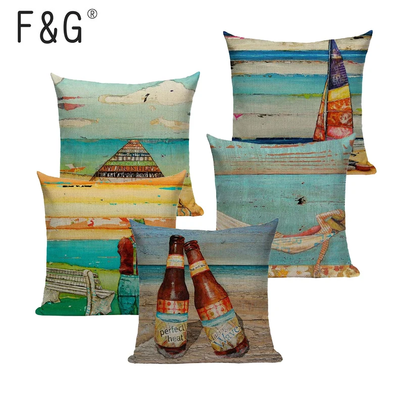 Высококачественная наволочка для пляжа яркий чехол в виде сердца праздничный