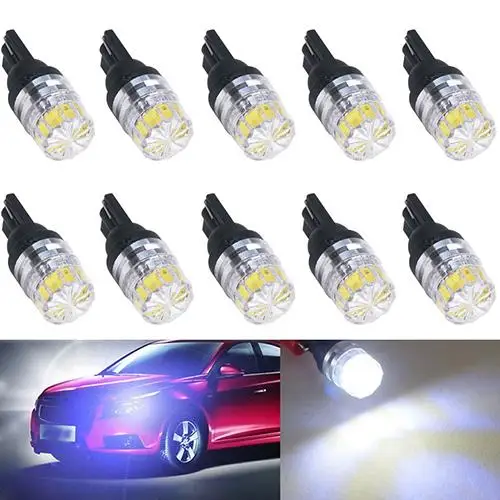 

2Pcs T10 T15 SMD 5050 Bright LED Car Vehicle Side Tail W-hite Light Lamp Bulb New hot boutique Led Car лампочки