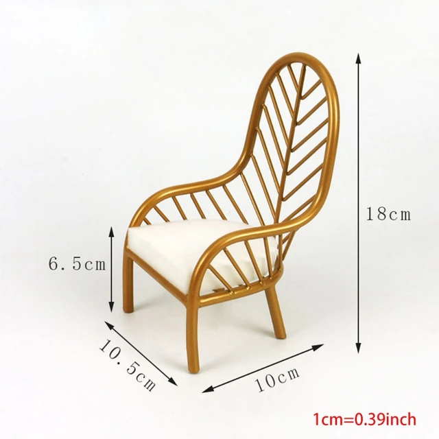 Metal Doll Bed Chair Coat Hanger 30cm 1/6 Accessories For Blyth Barb 5