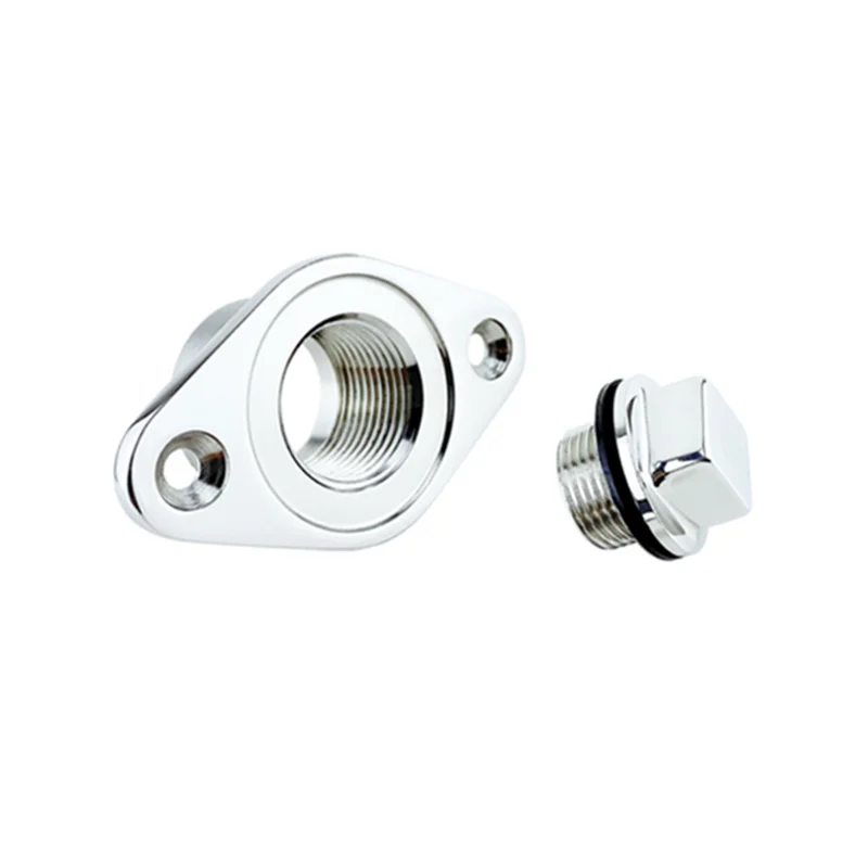 Stainless Steel Boat Marine Hardware Mirror Polished Boat Drain Plug
