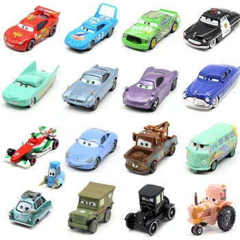 

Disney Pixar Car 3 Car 2 McQueen Racing Family Jackson Storm Ramirez 1:55 Die Cast Metal Alloy Children's Toy Car