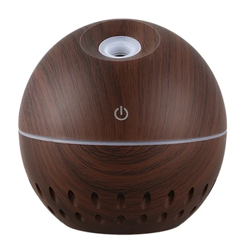 

130Ml Usb Mini Air Humidifier Electric Aroma Diffuser Aromatherapy Essential Oil Cool Mist Maker 7 Color Light