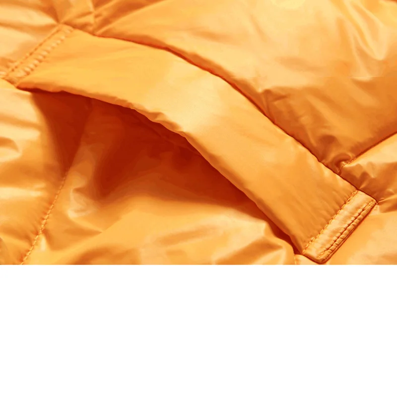 Down Jacket Female Long New Korean Women Winter Thick Oversize Yellow Hooded Down Coats 90% White Duck Puffer Coats RH600