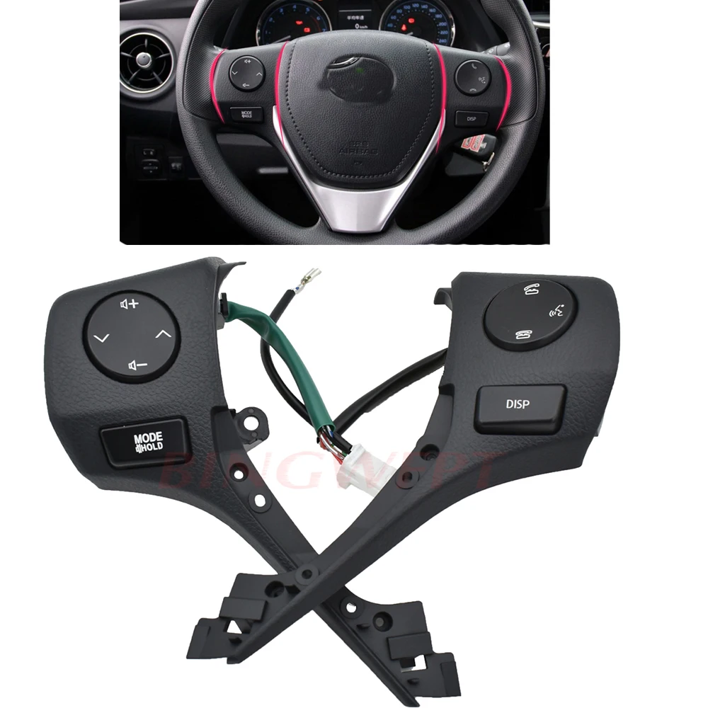 

Auto Parts Steering Wheel Buttons 84250-02560 8425002560 84250 02560 Steering Wheel Switch For Toyota Corolla 2014 2015 RAV4