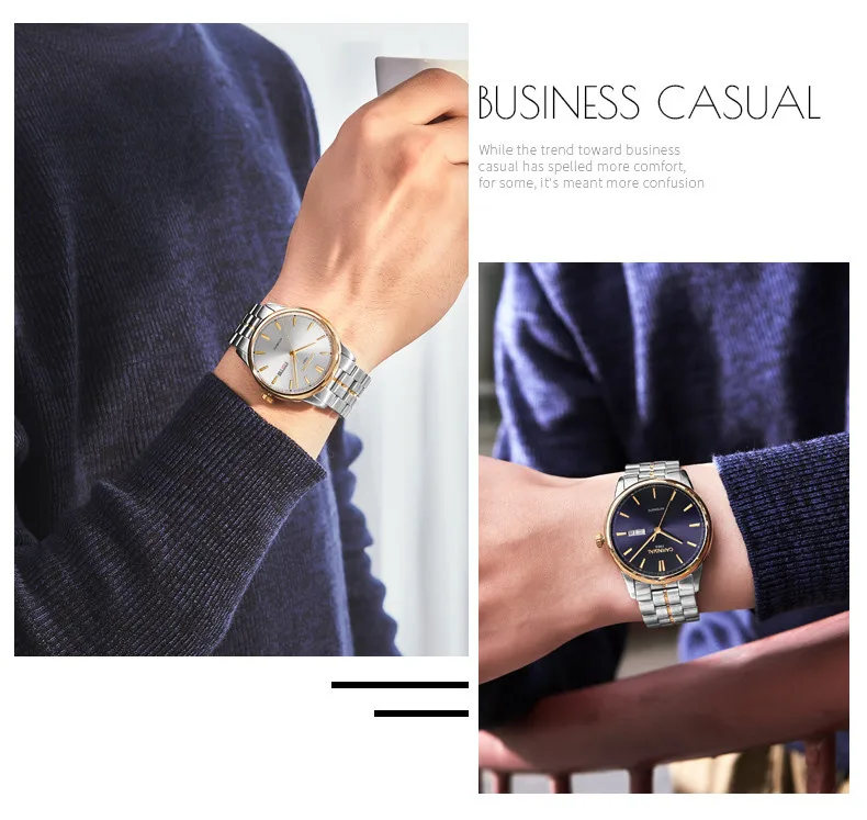 Switzerland Carnival Mechanical Watch Men MIYOTA Automatic Men Watches Luxury Brand Waterproof Clock Sapphire Montre Homme Reloj