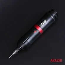 Регулируемый ход татуировки роторная машина Ручка стиль пистолеты RCA шнур Перманентный макияж машина аксессуары для татуировки Arashi