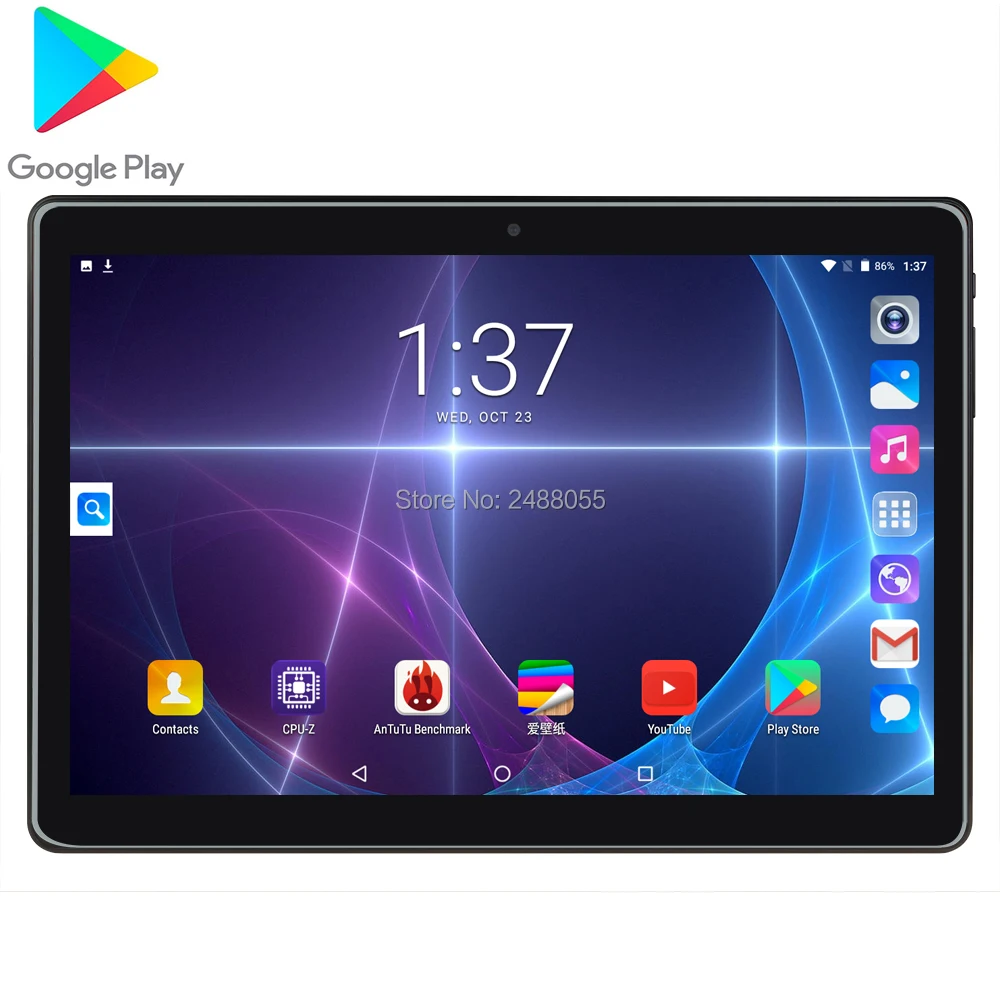 

2020 Android 9.0 Newest Google Play Store 10 inch Deca Core Tablet 10.1 8GB RAM 128GB ROM Dual Cameras tablet 10 Free Shipping