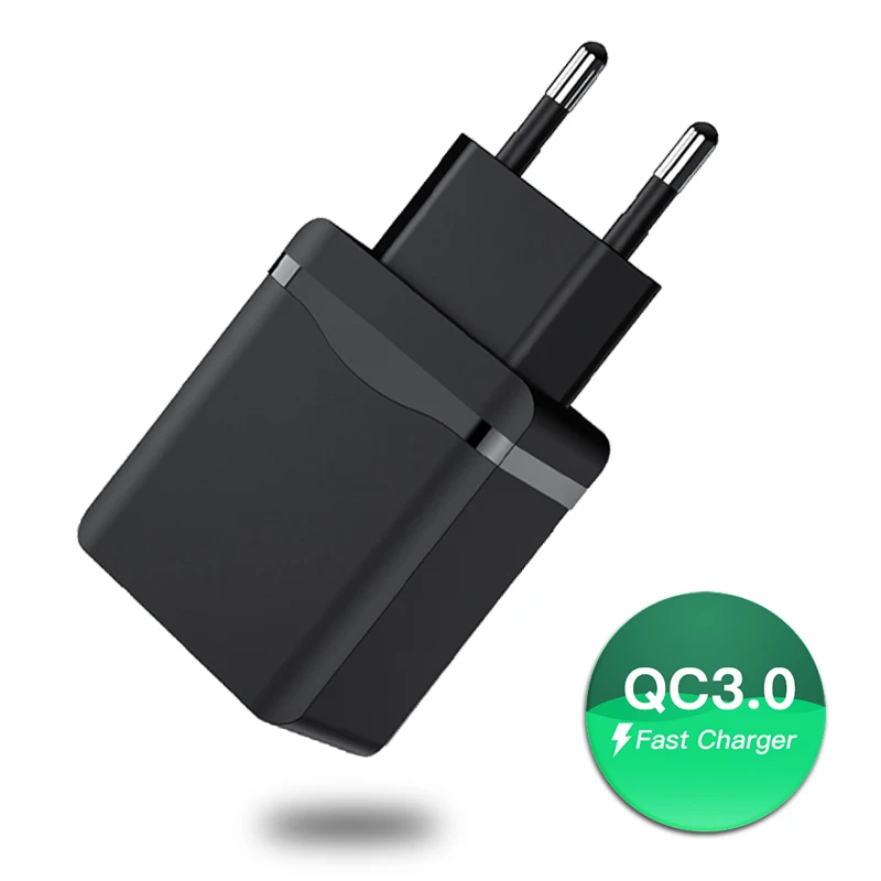 Портативное быстрое зарядное устройство USB 3 0 18 Вт QC для iPhone XS X Xiaomi Samsung Huawei |