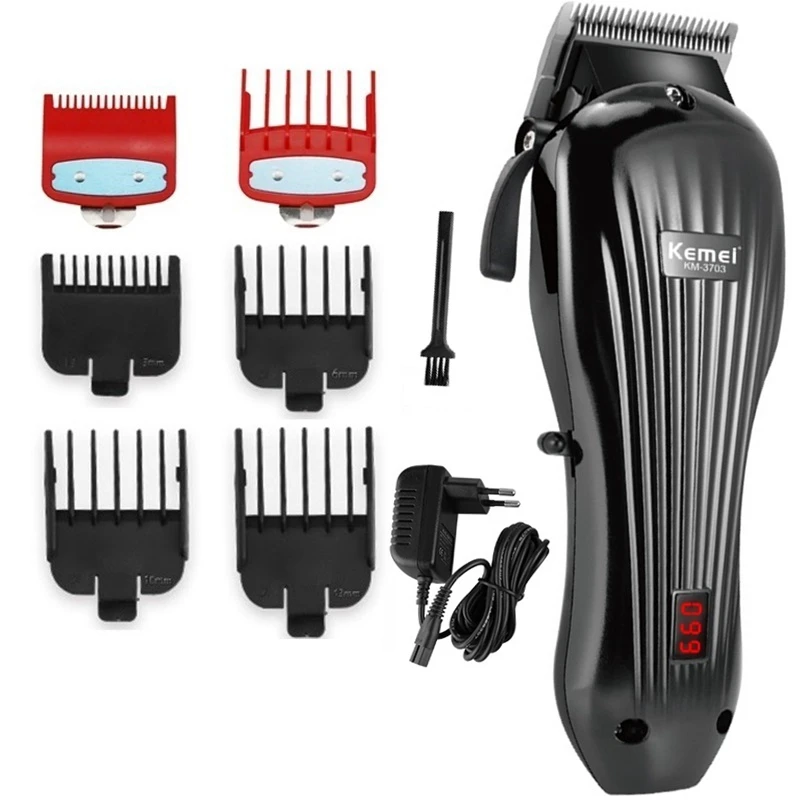 

Adjustable barber hair clipper man rechargeable hair trimmer electric hair cutter professional hair cutting machine kit haircut
