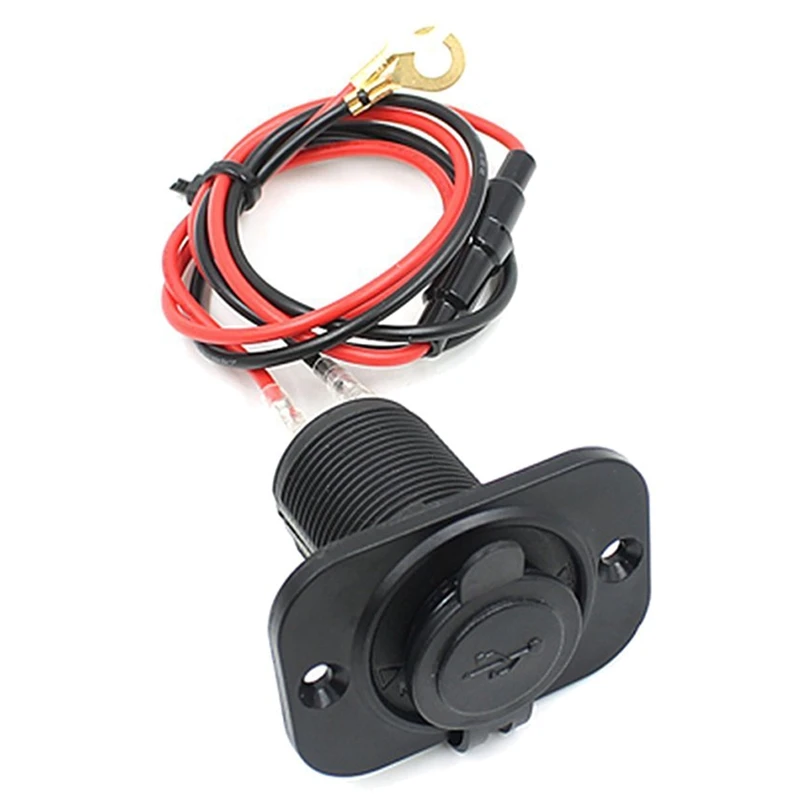 Розетка для автомобильного прикуривателя двойной USB адаптер 12V Разъем для мобильного телефона gps планшета