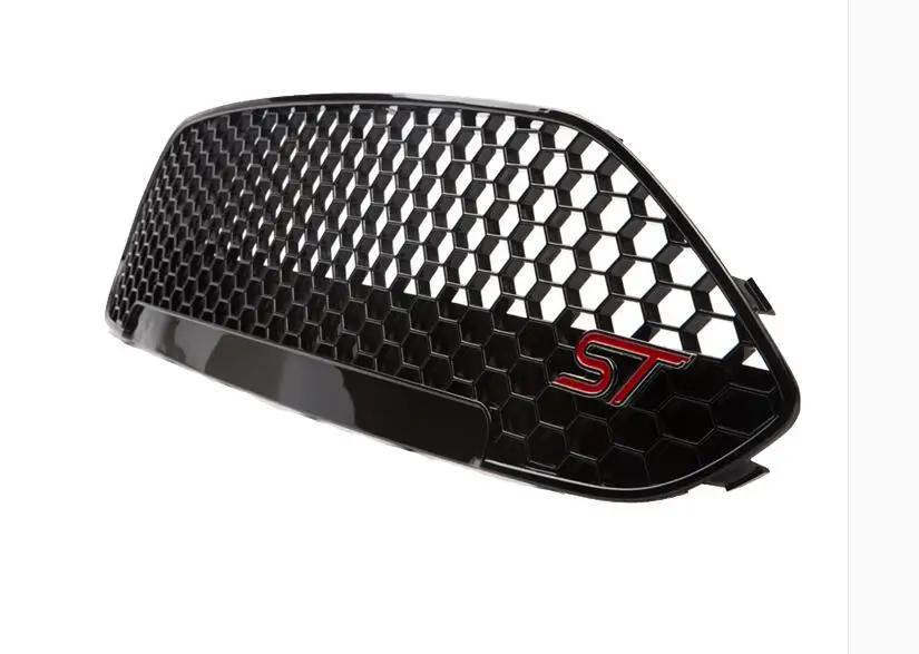 OWN DESIGN MODIFIED car styling front Racing grill for FIESTA ABS black front ST grille trim for FIESTA grills 2013-17