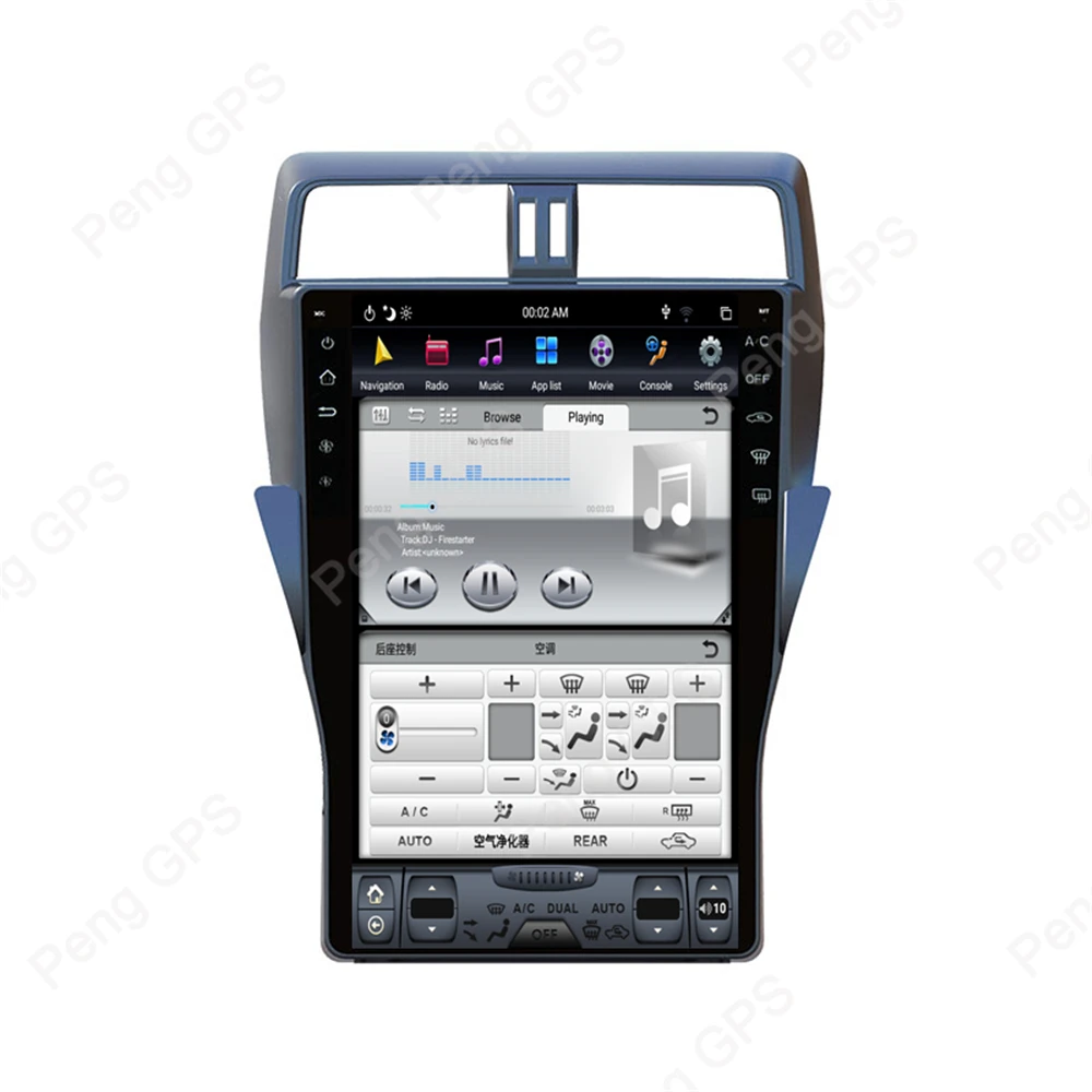 Sale 4G+64G Android 8.1 Car GPS Navigation for Toyota Land Cruiser 150 Prado 2018 2019 IPS Screen 6 Core In-dash Carplay DVD Player 2