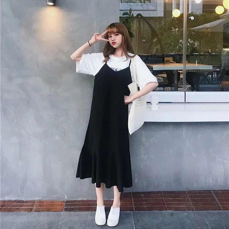 black sleeveless maxi dress casual