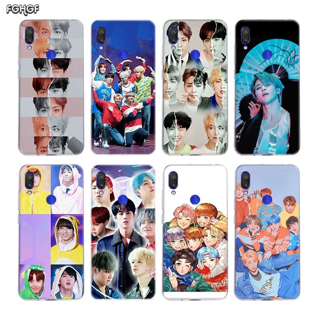 US $2.29 Korean popular KPop team Silicone Case For Case For Xiaomi Redmi Note 8 7 6 Pro 5 4 4X 5A 5 Plus Xi