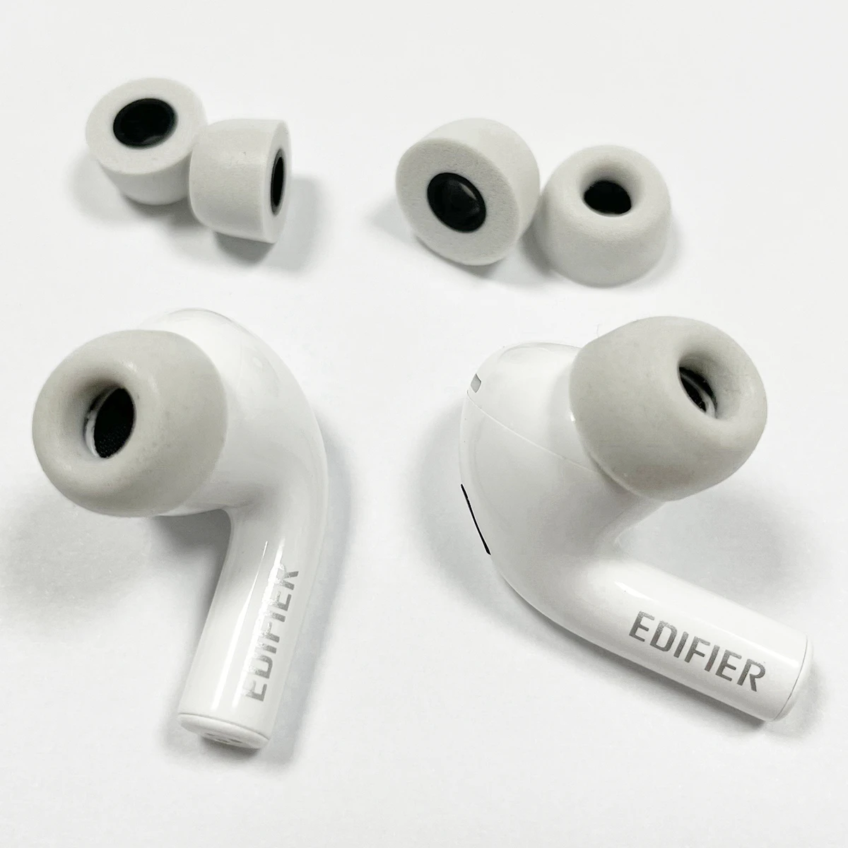 6Pcs Memory Form Ear Tips for Anker Soundcore Life P2 TWS Tips for SoundPEATS T2 ANC Eartips Noise Reducing Ear cap
