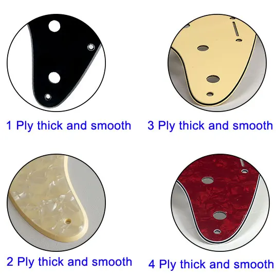 Pleroo гитарные части для США 11 монтажное винтовое отверстие Стандартный ST 3-P90 Strat HHH хамбакер гитара накладка