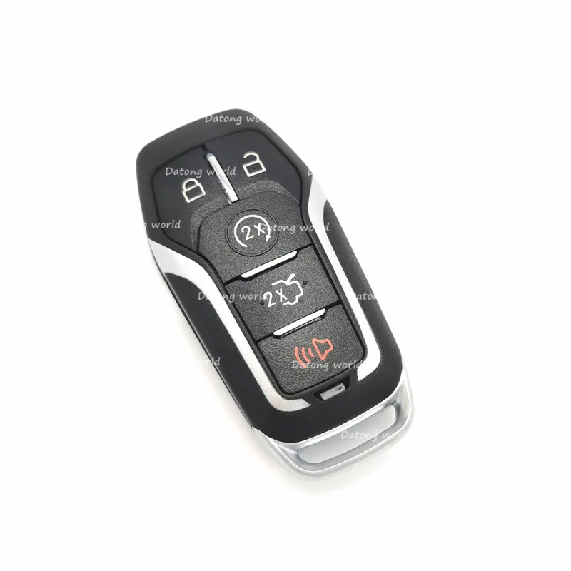 Datong World автомобильный чехол для дистанционного ключа для Ford Edge Mondeo Mustang 5 кнопочный чехол для ключа автомобиля