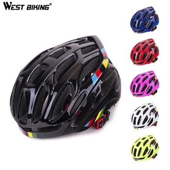 

WEST BIKING Bicycle Helmet Ultralight Men Women Bike Helmet Integrally Molded Outdoor Sports MTB Road Bike Safety Cycling Helmet