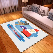 Новогоднее украшение, ковры для гостиной, спальни, Декор, коврики, 3D, для рождественской вечеринки, коврик для детской комнаты, для ползания, палатка, игровые коврики