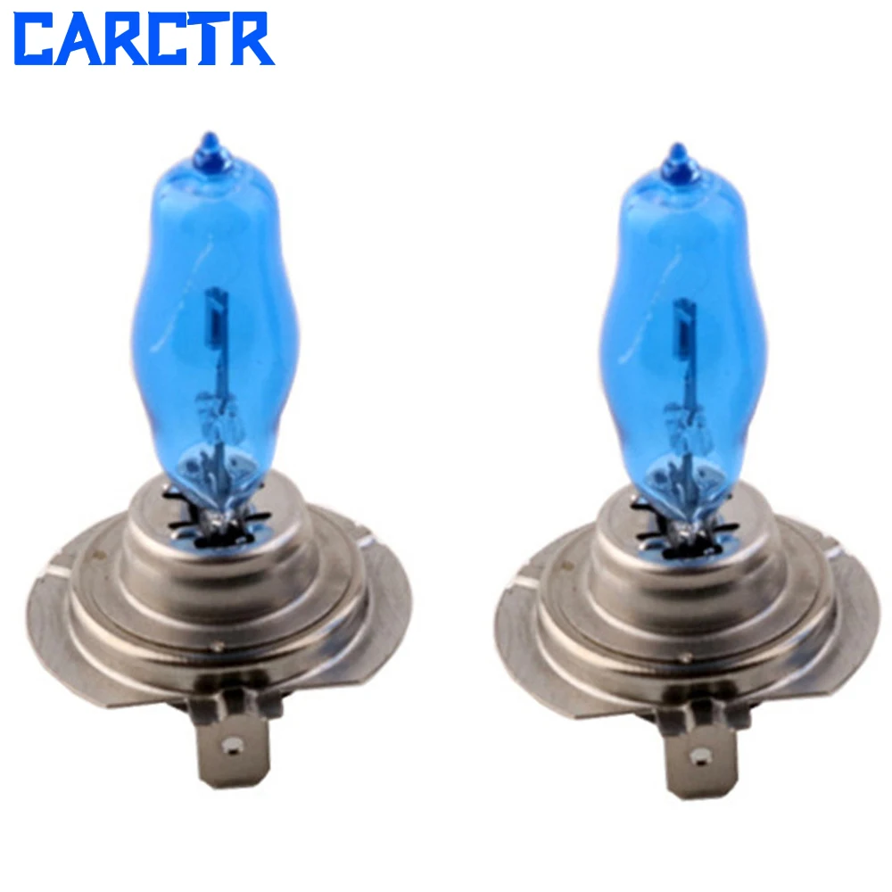 Галогенные лампы CARCTR HOD для автомобиля галогенная лампа H1 H3 H7 H8/11 9005 9006 880 H4 H9 881 Вт