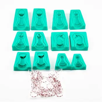 

EZLIFE 6pcs/Lot Silicone Chess Cake Fondant Mold Mould Diy Tool Handmade Chocolate Tools Baking Cake Dropship Decorating V5C8