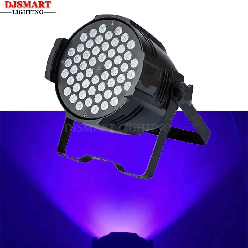 Djsmart 54x3W Purple color LED Disco UV Violet Black lights with Sound Activated Light | Лампы и освещение
