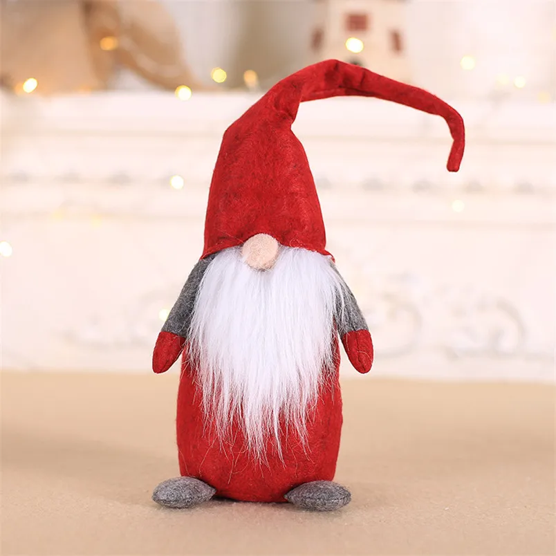 

Chritsmas Dolls Xmas Decoration for Window Navidad Decoraciones Para El Hogar Christmas Gift for Friend Xmas Toy Sitting Navidad
