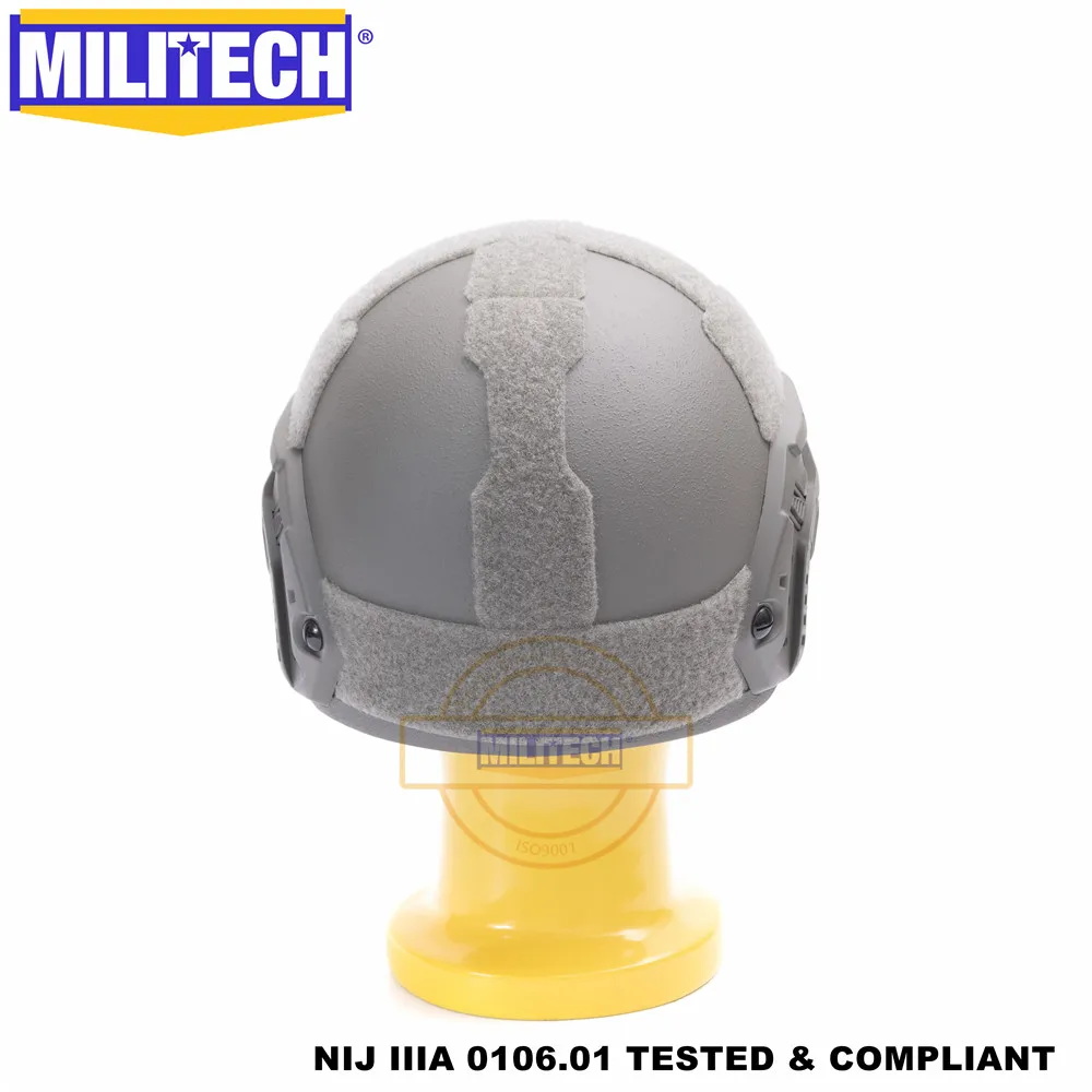MILITECH FG Deluxe NIJ IIIA Быстрый пуленепробиваемый шлем и козырек баллистический