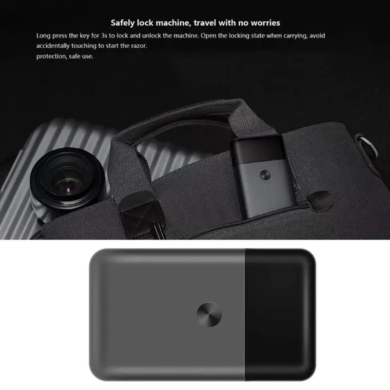 Xiaomi Mijia электробритва для мужчин IPX7 водонепроницаемый триммер для бороды type-C Аккумуляторная Бритва Парикмахерская бритвенная машина