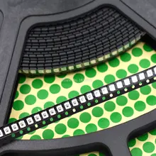 200 шт./лот зеленый светильник диод 1210 SMD светодиодный супер яркий 3528 Светодиодный 3,5*2,8 мм