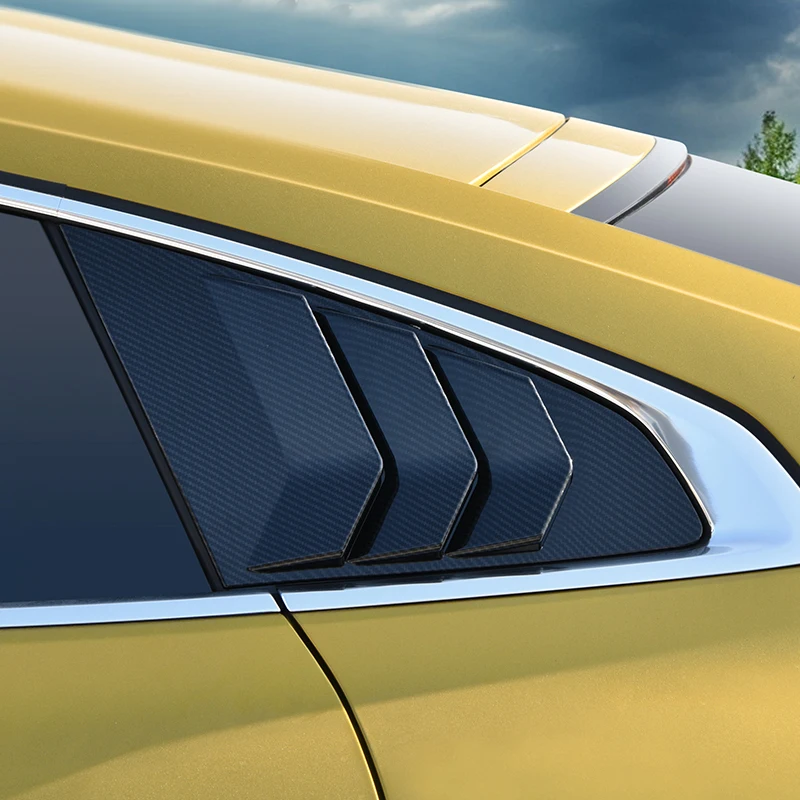 Для Volkswagen arteon углеродного волокна автомобильные наклейки модификация украшения окна хромированные аксессуары arteon внешняя модификация