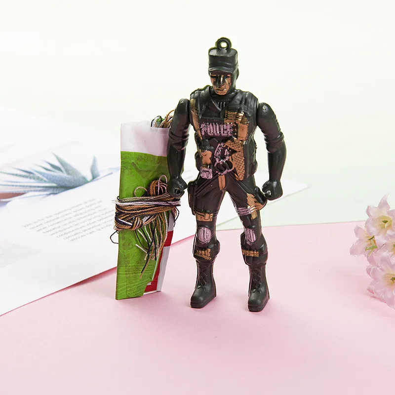 

CHILDREN'S Plastic Toys Model Military Paratroopers Figurine Set Children Simulation Figure Model Toy