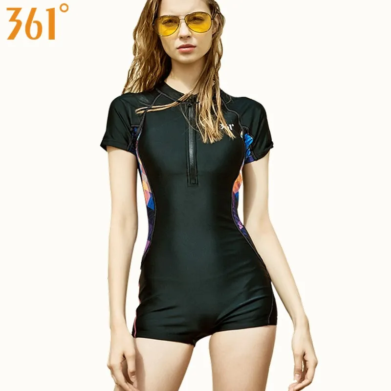 361 женский купальный костюм, спортивный, устойчивый к хлору, цельный, одежда для плавания, для серфинга, спортивный, для девочек, купальник, женский, купальный костюм