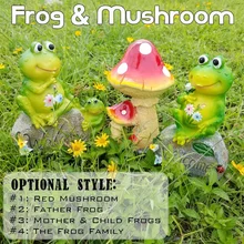 1/2/3 предмета Милая Смола Сидящая статуя Лягушки Открытый Сад магазин декоративные лягушки Скульптура для домашний стол садовый декор, украшение