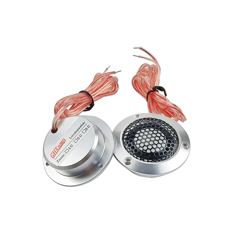Alto-falante Ghxamp para Carro Película de Cerâmica de 4ohm 25w Mais Borda de Seda Super Afiada Som Transparente de Casca de Alumínio Neodímio 45khz Peças - Image 5