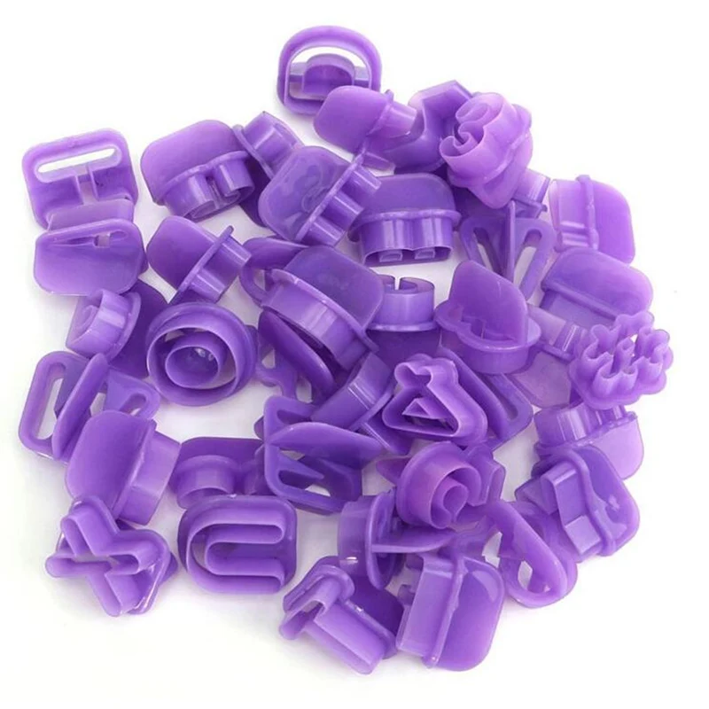 Набор форм для глазури 40 шт. алфавитные цифры/буквы помадки инструмент украшения