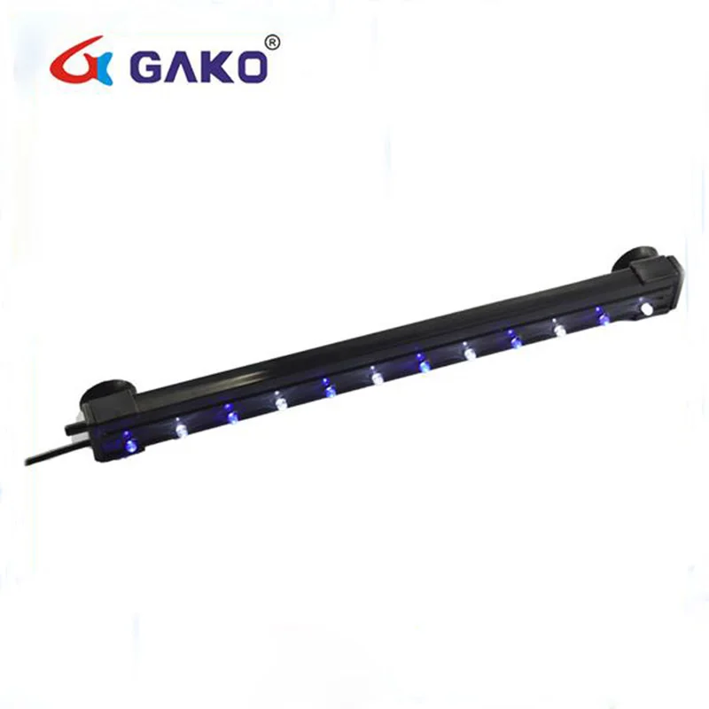 

Gako Air Bubble Light 47CM Colorful LED Beads Air Bubble Lamp Waterproof Aquarium Fish Tank Submersible Light