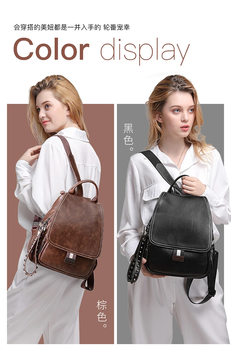 coreana na moda versátil único ombro duplo dupla-uso bolsa feminina mini