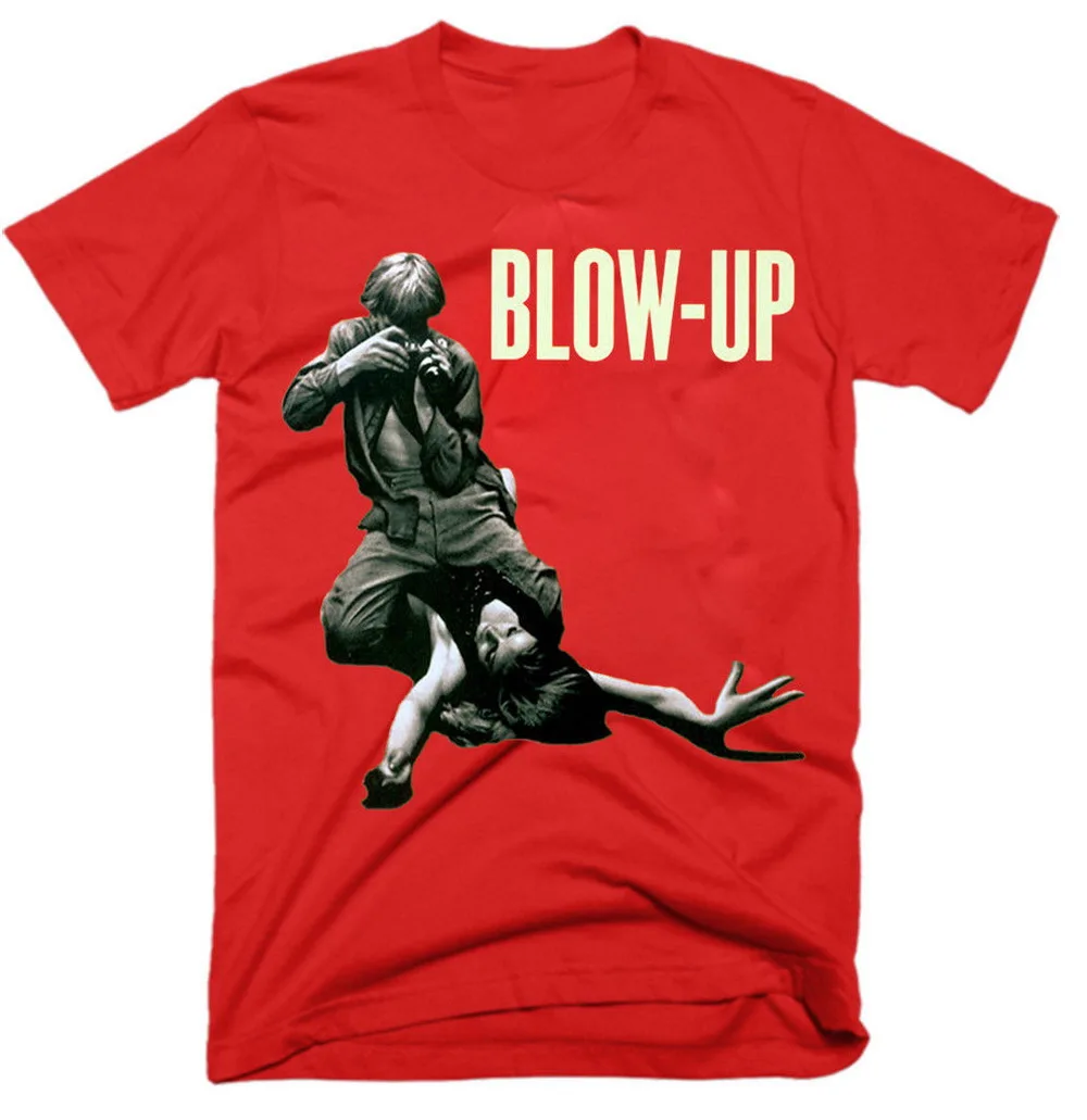 BLOW UP фильм 100% хлопок Мужская T-SHIRT E0409 хлопковая футболка модная уличная одежда |